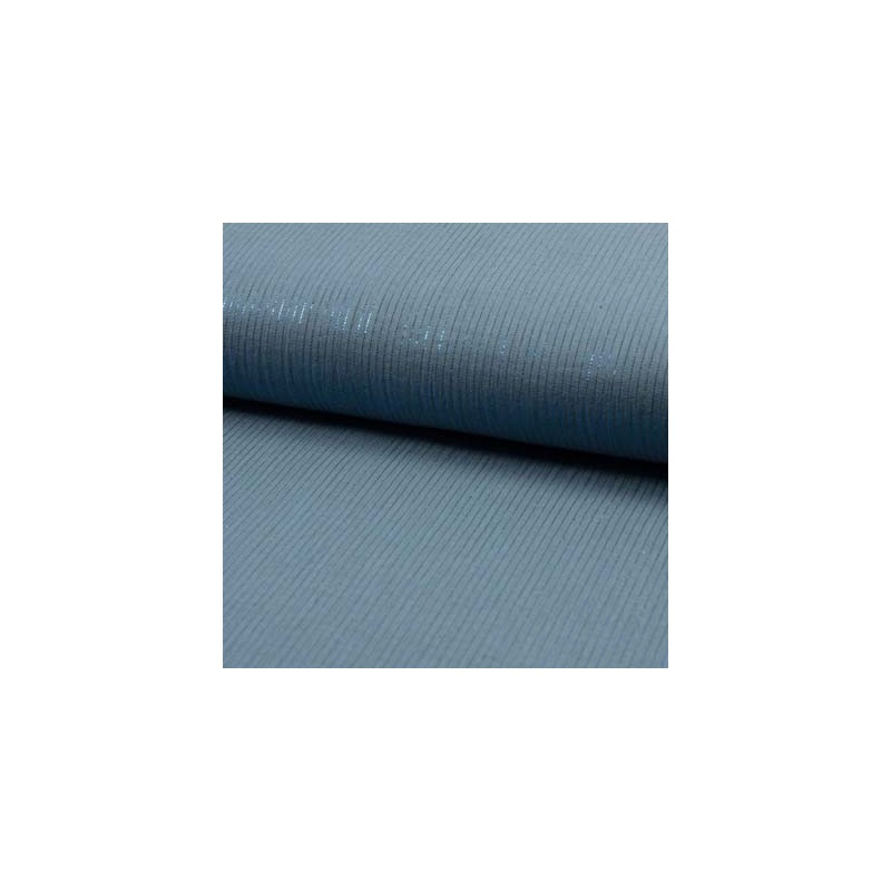 Musselin Lurex rauchblau